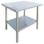OMCAN - 24" x 30" All Stainless Steel Worktable