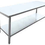 OMCAN - 24" x 72" All Stainless Steel Worktable