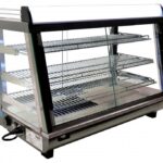 OMCAN - 35-inch Display Warmer with 136 L Capacity and Front and Back Doors