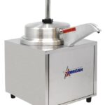 OMCAN - Countertop Stainless Steel Food Warmer with 3.5 QT capacity (with Spout and Pump)