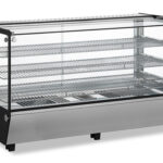 OMCAN - 48 INCH DISPLAY WARMER SQUARE GLASS COUNTERTOP