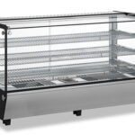 OMCAN - 60 INCH DISPLAY WARMER SQUARE GLASS COUNTERTOP
