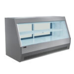 EFI CDS-1200S 48″ 2 Door Floor Refrigerated Display Case – Stainless Exterior