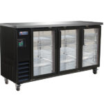 IKON- 73.1'' Back Bar Refrigerator Swing Doors