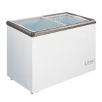 OMCAN - 29-inch Ice Cream Display Chest Freezer with Flat Glass Top - 45291